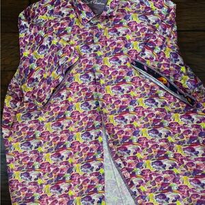 Robert Graham Multicolor Artistic Shirt, 4XL